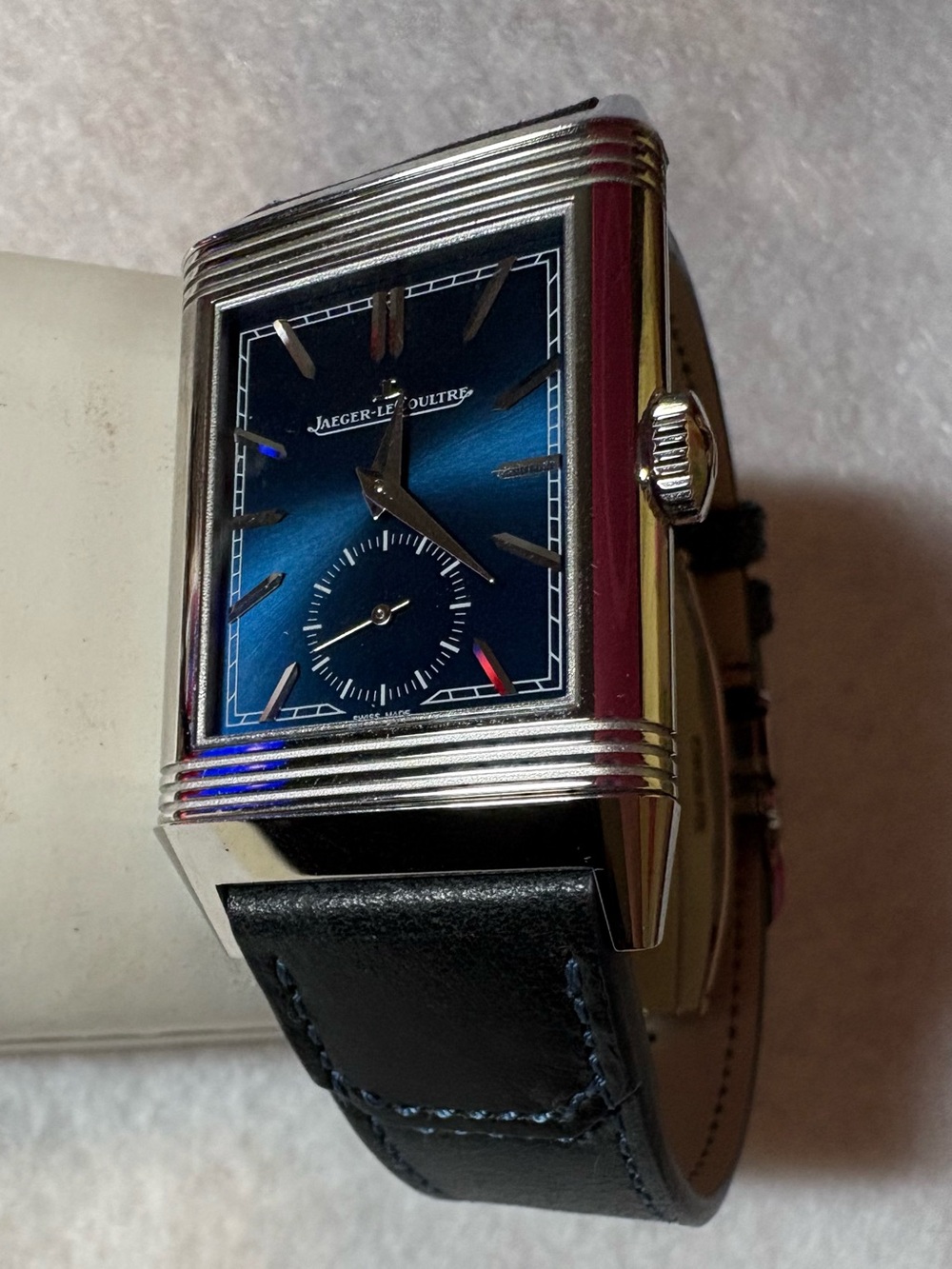 Jaeger-LeCoultre Reverso Men’s Blue
Stainless Steel, Water Resistant. - Picture 3 of 11